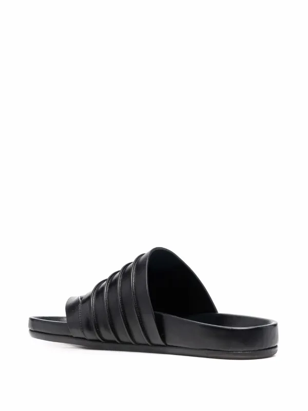 Rick Owens Ruhlmann Granola Slides | Black | FARFETCH AO