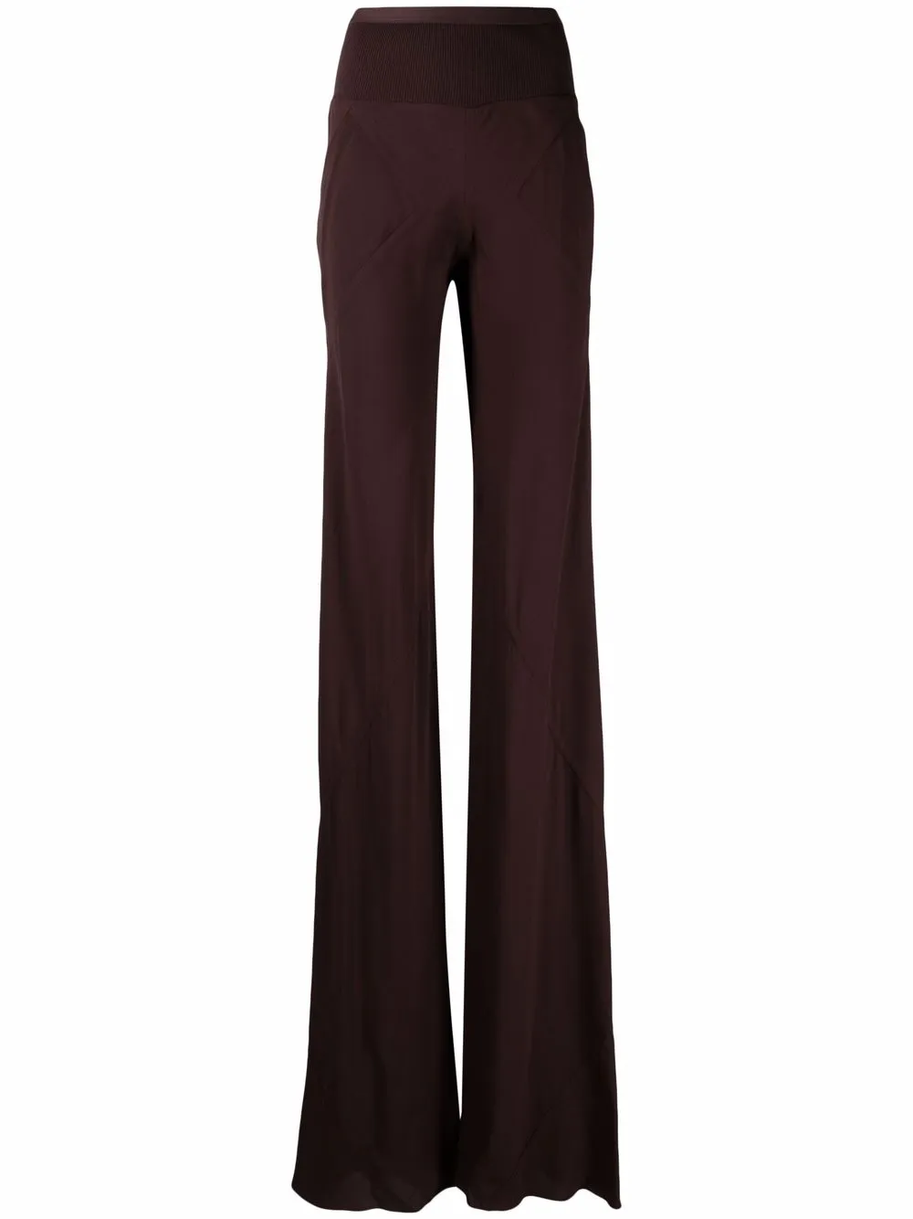 

Rick Owens pantalones acampanados - Marrón