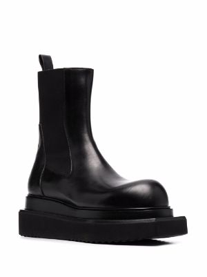 rick owens mens wedge boots