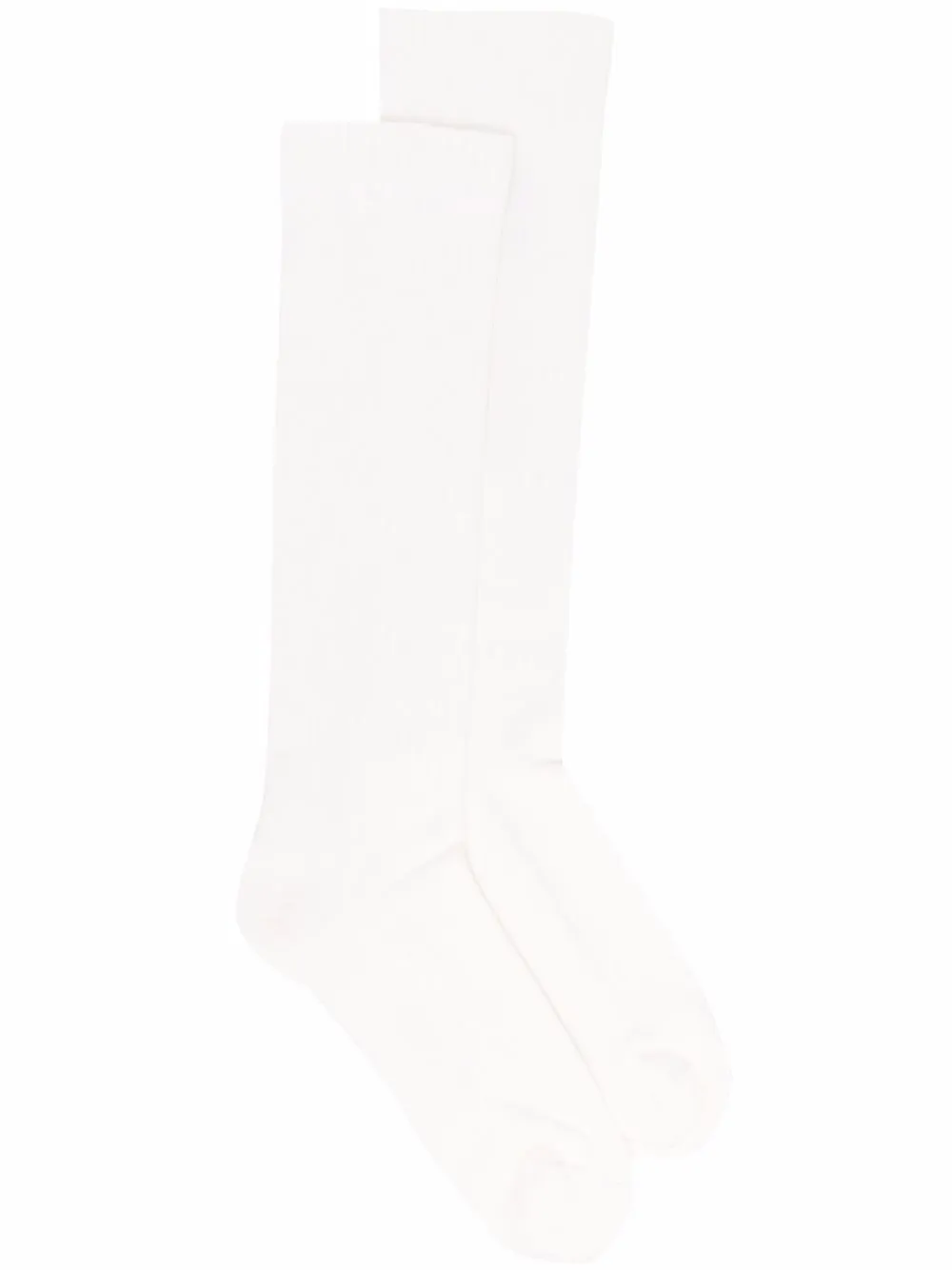 

Rick Owens Drkshdw ribbed socks - White