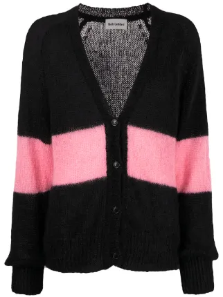 Shop Molly Goddard Peggy block-stripe 
