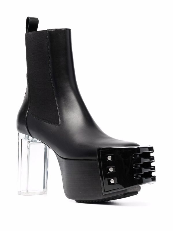 rick owens grill boots