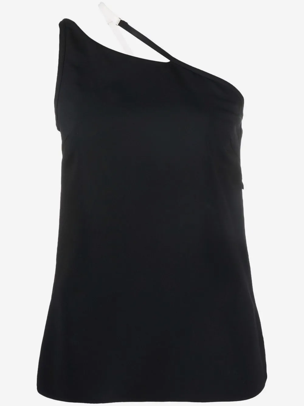Givenchy топ асимметричного кроя с контрастными вставками | черный | Image 1