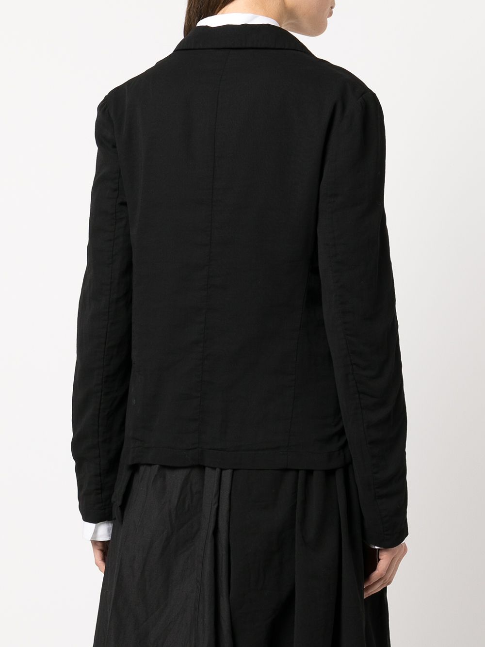 Shop Y's Single-breasted Tailored Blazer In Black