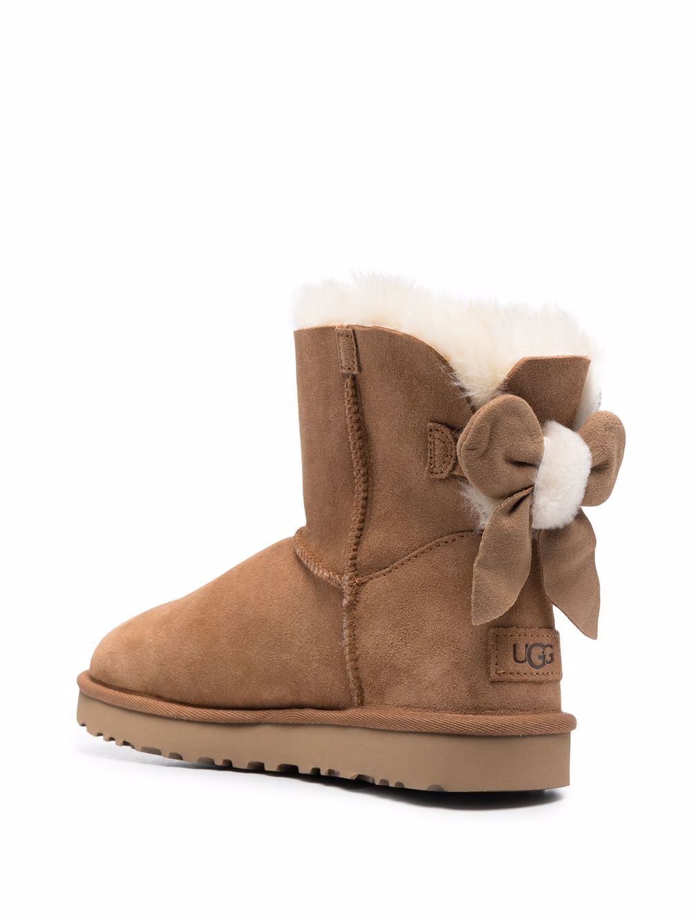 фото Ugg угги baley bow из овчины