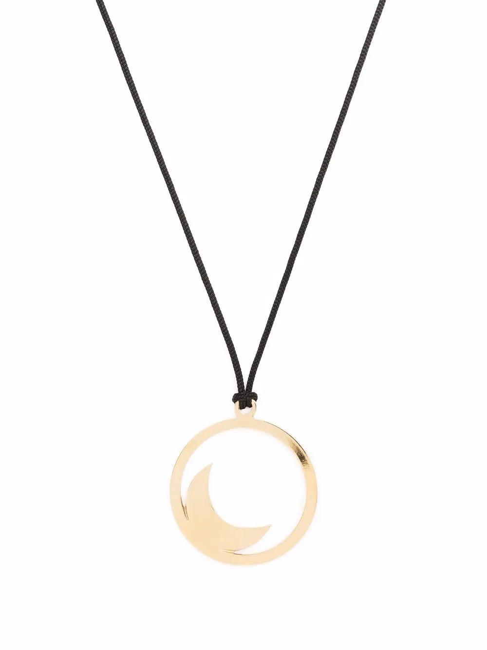 

Isabel Marant crescent moon necklace - Gold