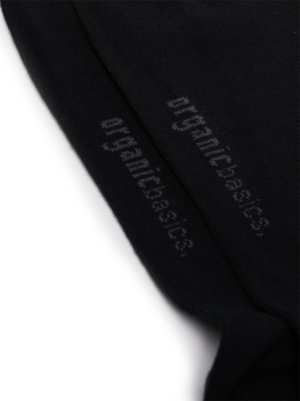 Organic Basics logo-print Knitted Socks - Farfetch