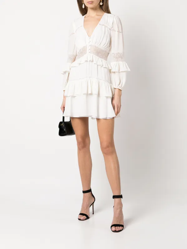 Cinq A Sept Sanya tiered-ruffle Mini 