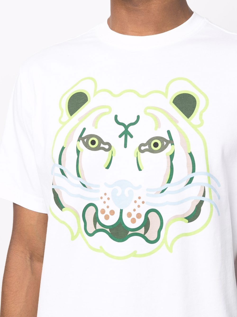 фото Kenzo футболка k-tiger с логотипом