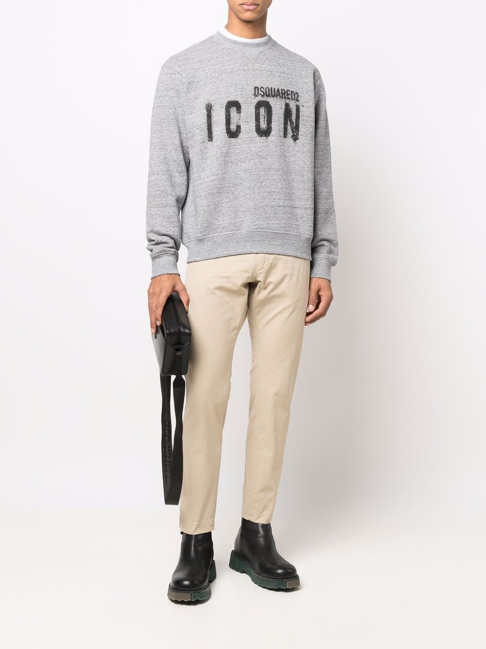 фото Dsquared2 толстовка с логотипом icon