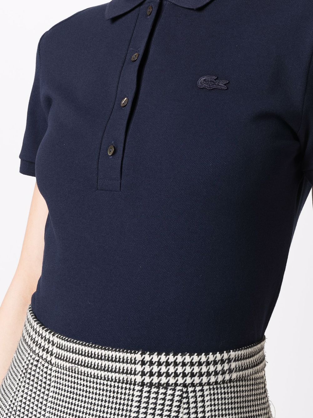 Lacoste chest logo-patch polo top Women