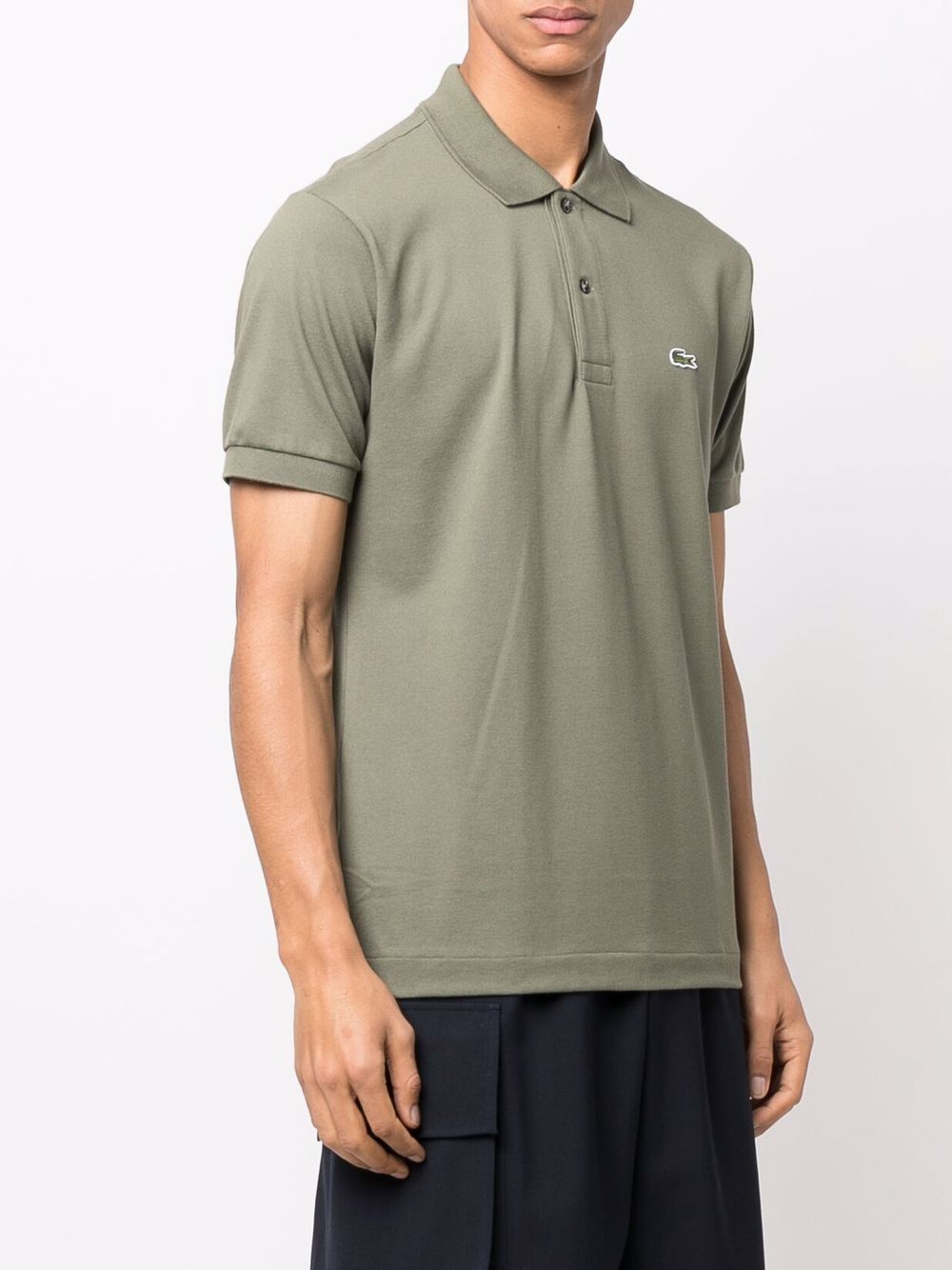 Lacoste chest logo-patch polo shirt Men