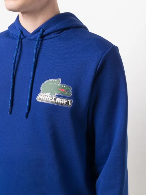 Lacoste Minecraft logo-patch Hoodie 