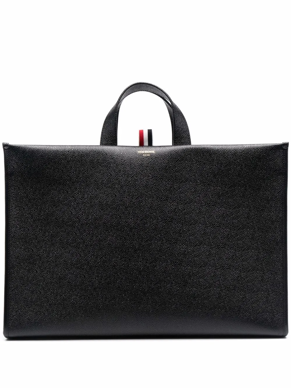 

Thom Browne tote con motivo 4-Bar - Negro