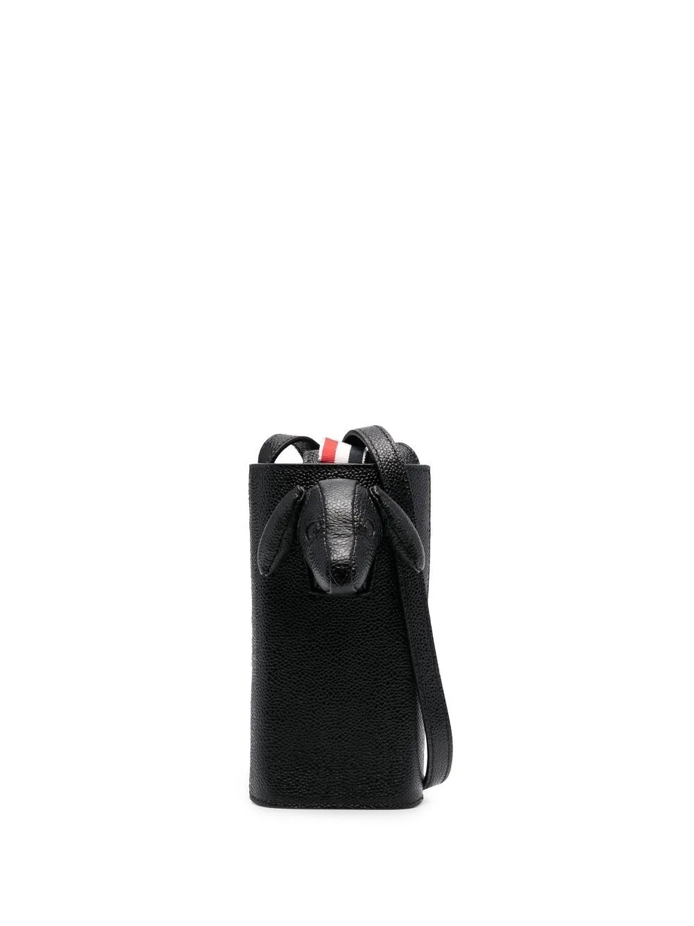 Thom Browne Hector Phone Holder In Black