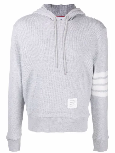 Thom Browne hoodie con motivo 4-Bar 
