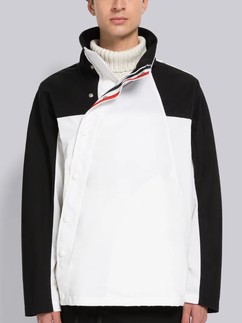 Tech Faille Asymmetrical Windbreaker 
