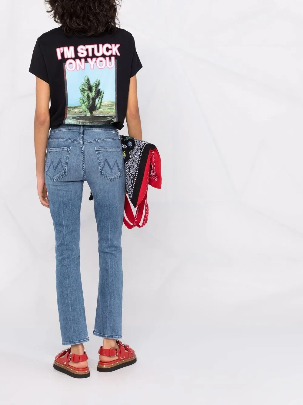 MOTHER faded skinny jeans | Image 6