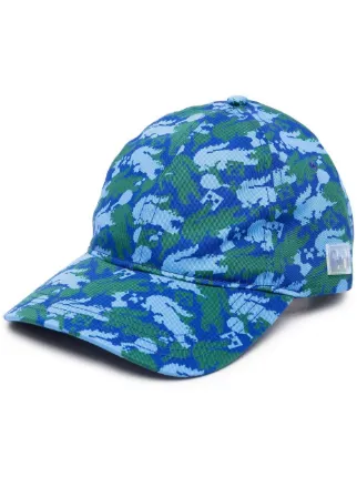 Lacoste Minecraft graphic-print Cap - Farfetch