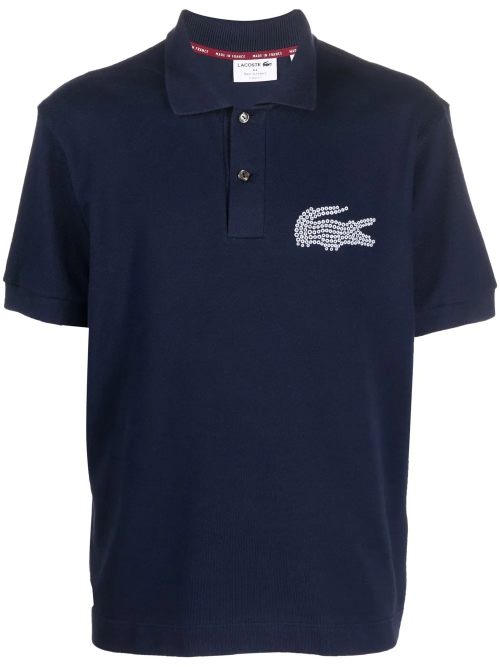 

Lacoste playera tipo polo con logo bordado - Azul