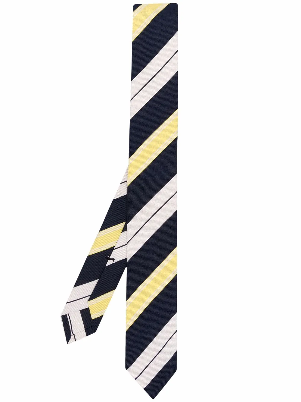 

Thom Browne jacquard-stripe tie - Black