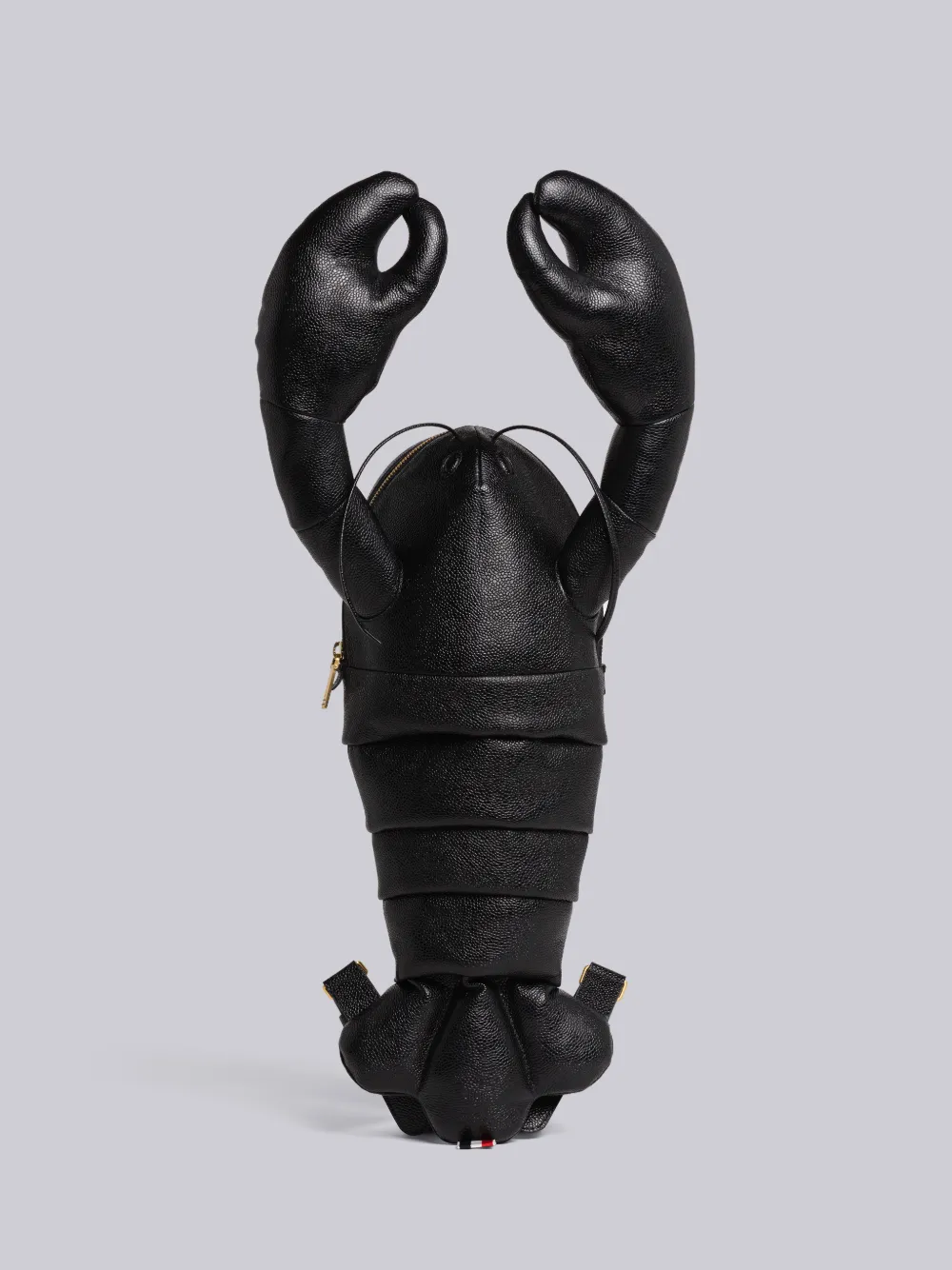 THOM BROWNE PEBBLE GRAIN LEATHER LOBSTER BACKPACK