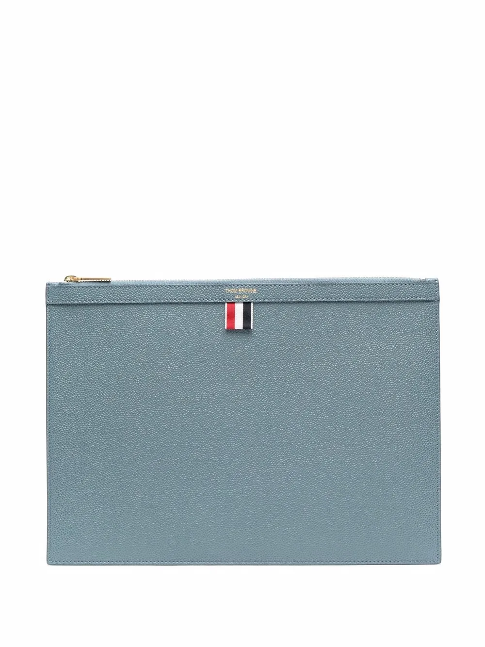 

Thom Browne bolsa de mano en grosgrain - Azul