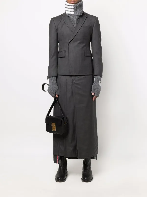 THOM BROWNE☆ソフト カーフレザー ショルダー/カメラバッグ カメラバッグ THOM BROWNE(トムブラウン) ショルダーバッグ