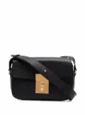 Thom Browne pebbled camera crossbody bag - Black