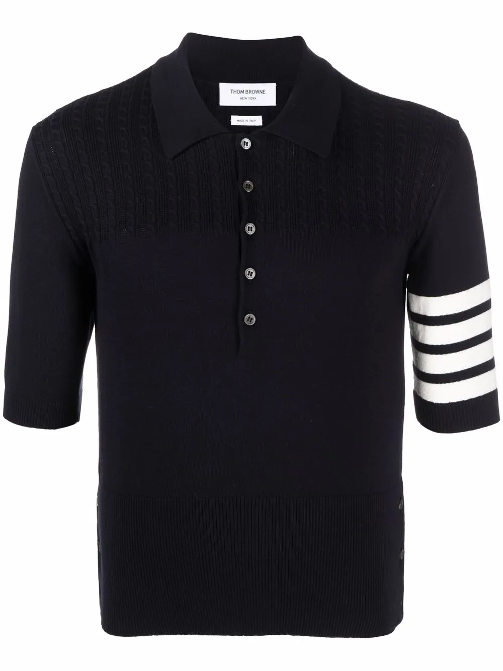 

Thom Browne 4-Bar jersey polo shirt - Blue