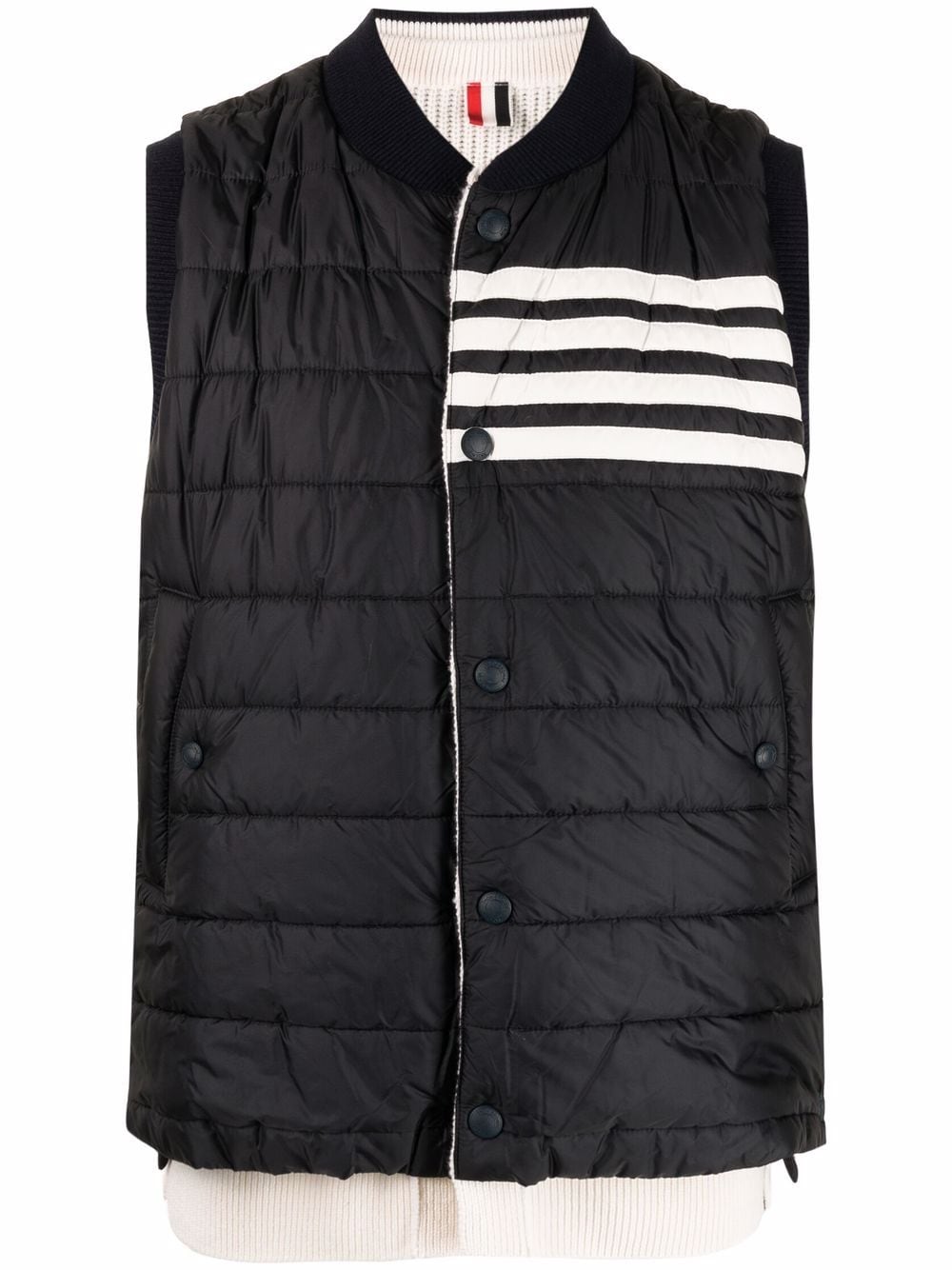 reversible padded gilet