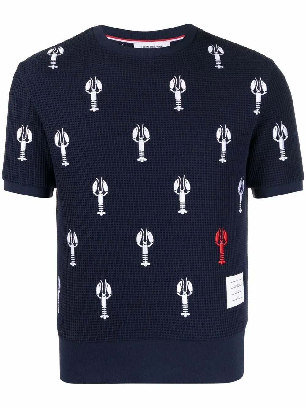 

Thom Browne top con langosta bordada - Azul