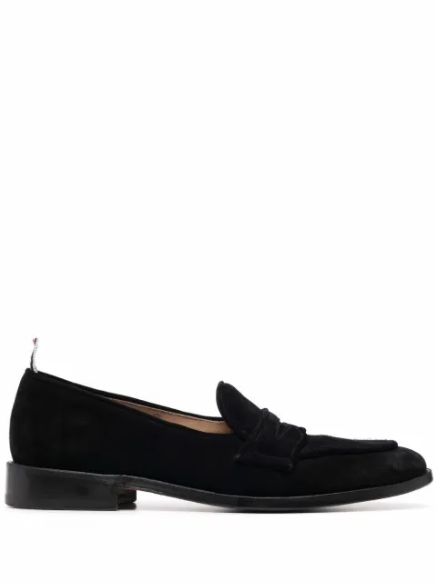 Thom Browne mocasines universitarios con tira penny