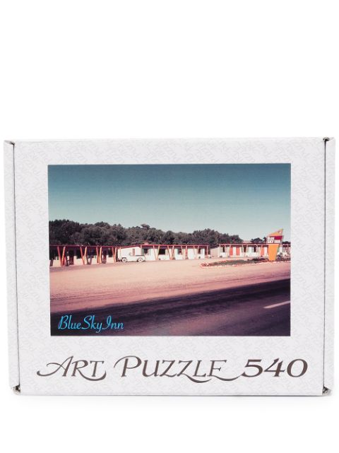 BLUE SKY INN Puzzle mit Foto-Print