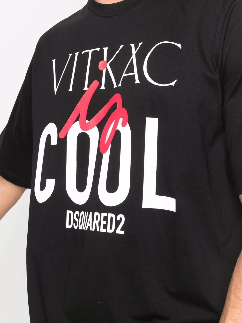 фото Dsquared2 футболка с надписью
