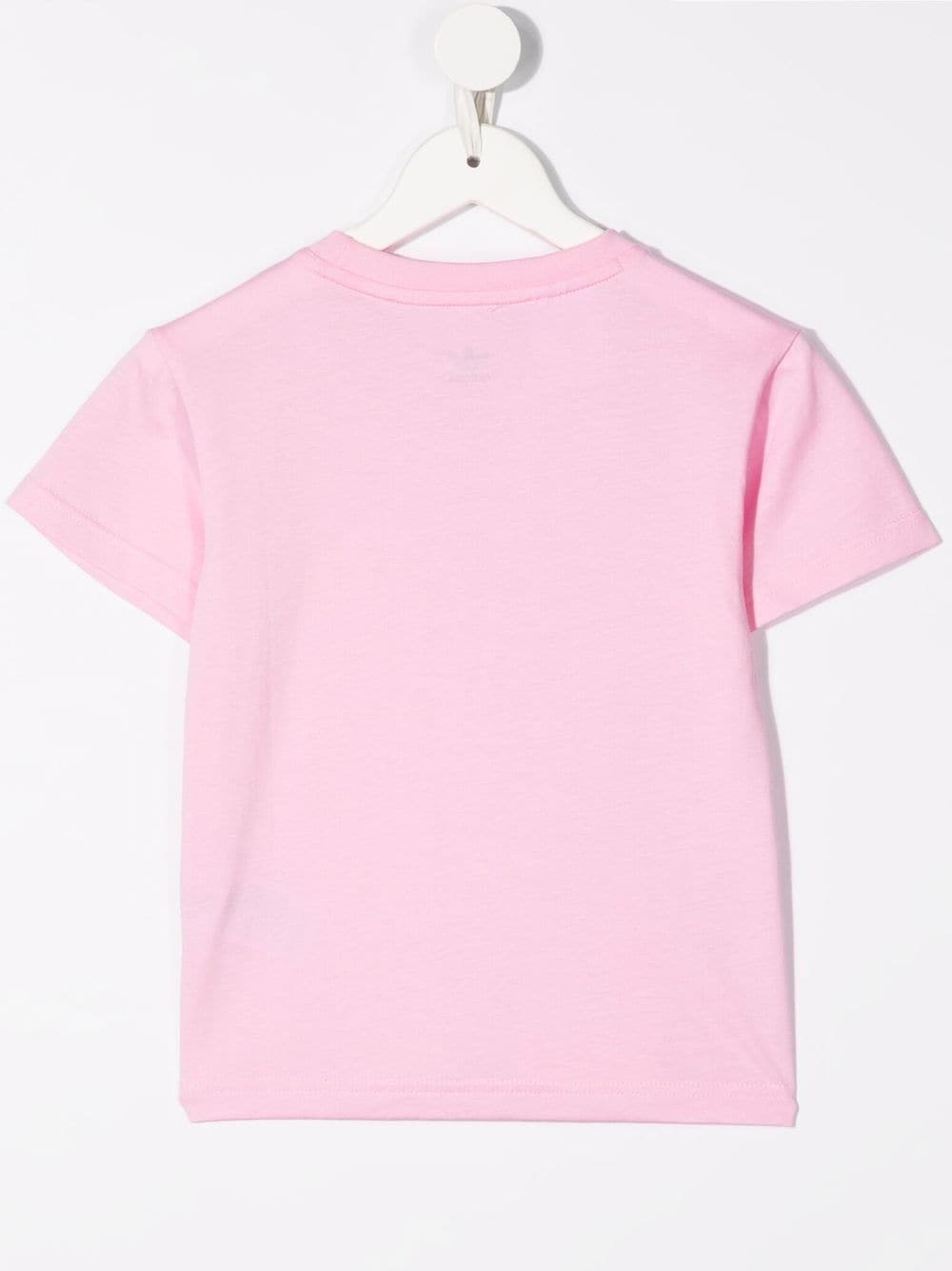 Shop Adidas Originals Logo-print T-shirt In Pink