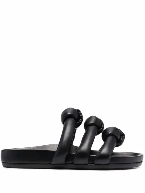 Rick Owens Granola knot-detail slides