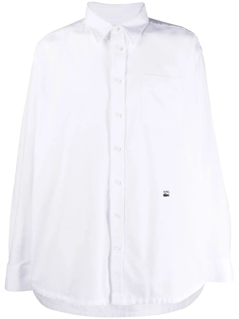 

Lacoste camisa manga larga de Lacoste x A.P.C. - Blanco