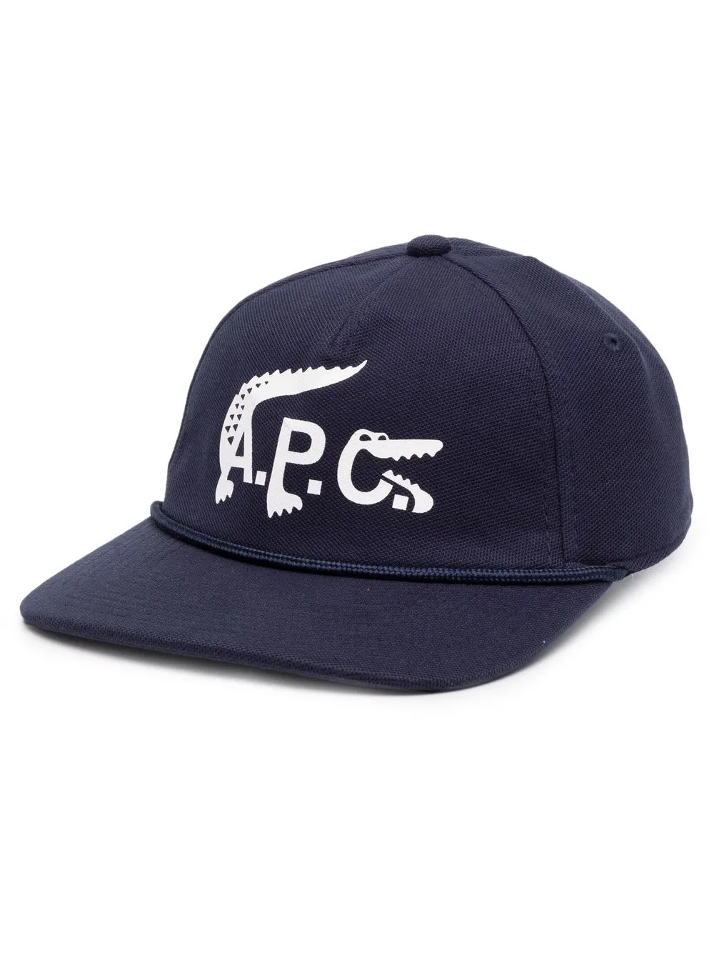 

Lacoste logo-print baseball cap - Blue