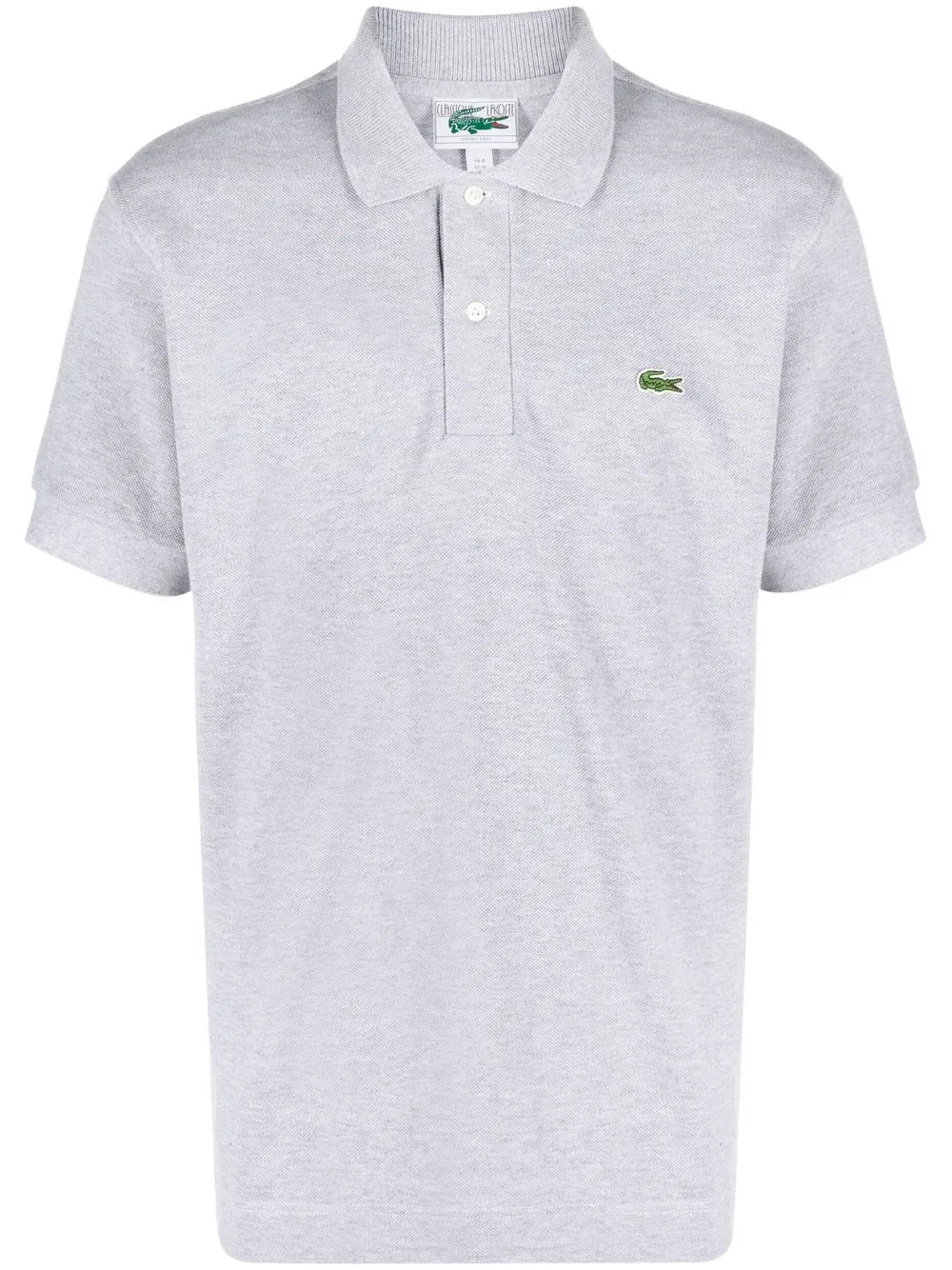 

Lacoste playera tipo polo con logo bordado - Gris