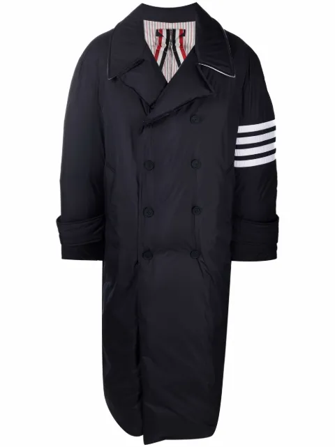 Thom Browne 4-Bar padded peacoat