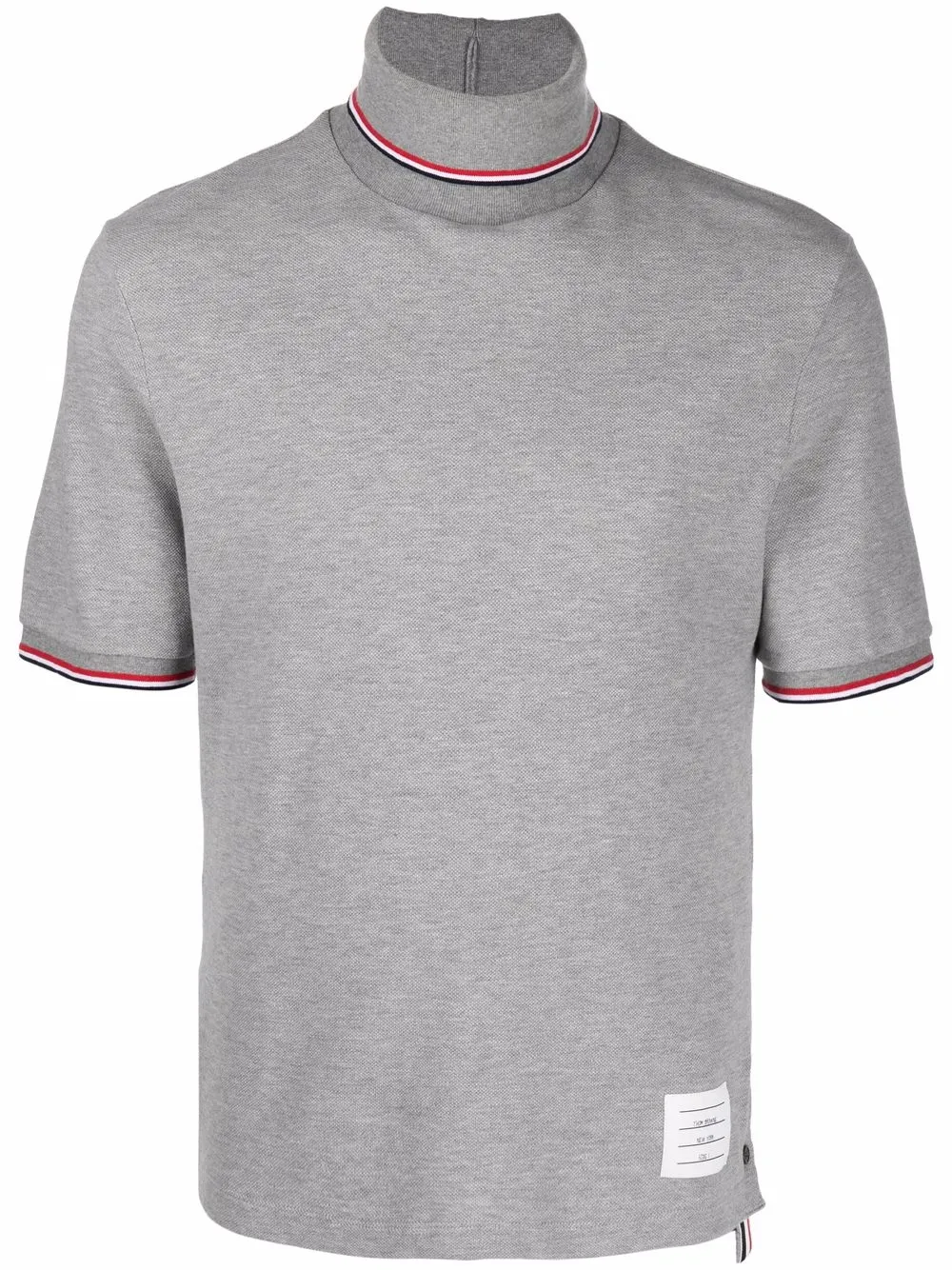 

Thom Browne camiseta con rayas RWB - Gris