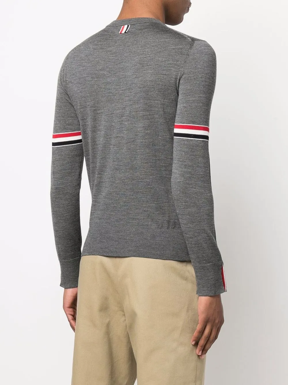 THOM BROWNE RWB-STRIPE JUMPER