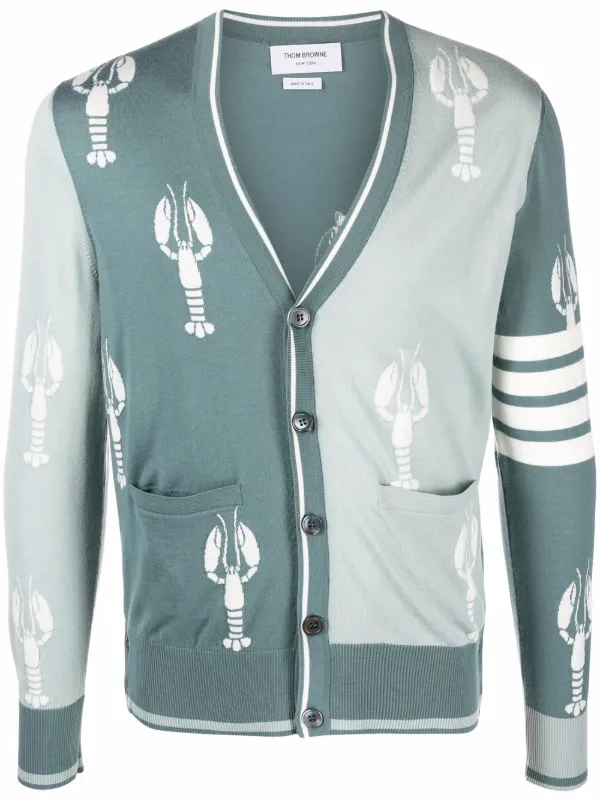 lobster knit cardigan