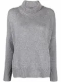 Lisa Yang Heidi knitted roll-neck jumper - Grey