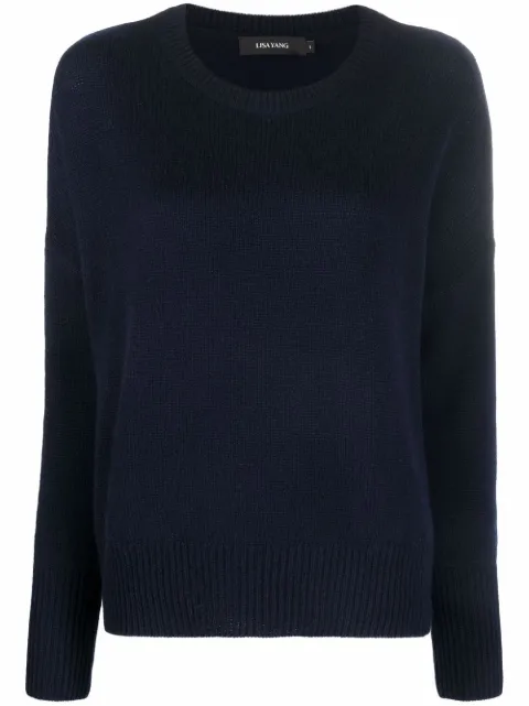 Lisa Yang Mila crew-neck knitted jumper