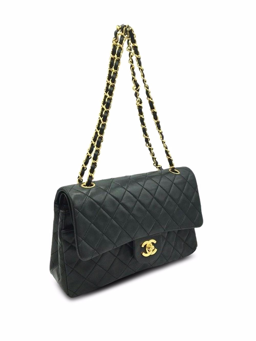 фото Chanel pre-owned сумка на плечо double flap среднего размера