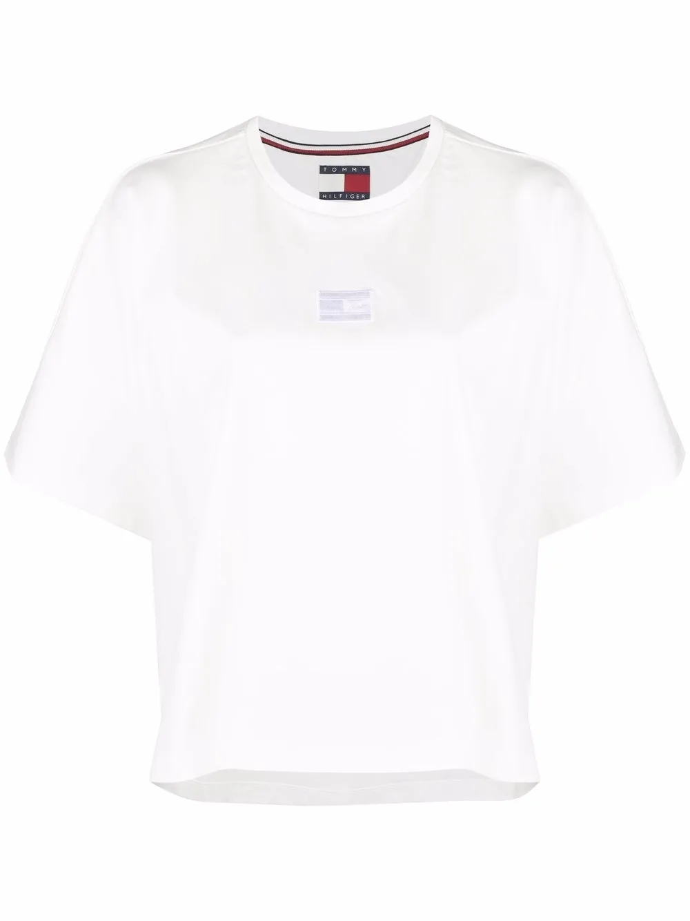 фото Tommy hilfiger футболка оверсайз с вышивкой