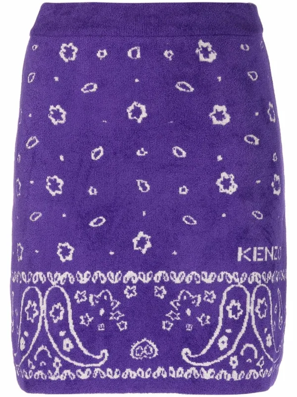 Kenzo knit clearance skirt