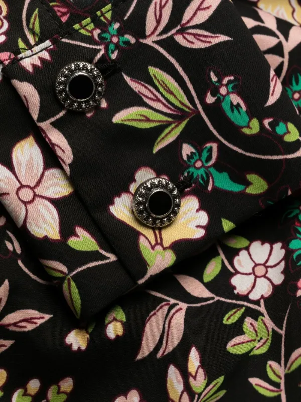 コットン100％！新品★ETRO■フローラルプリント シャツドレス フローラルプリント シャツドレス | エトロ
